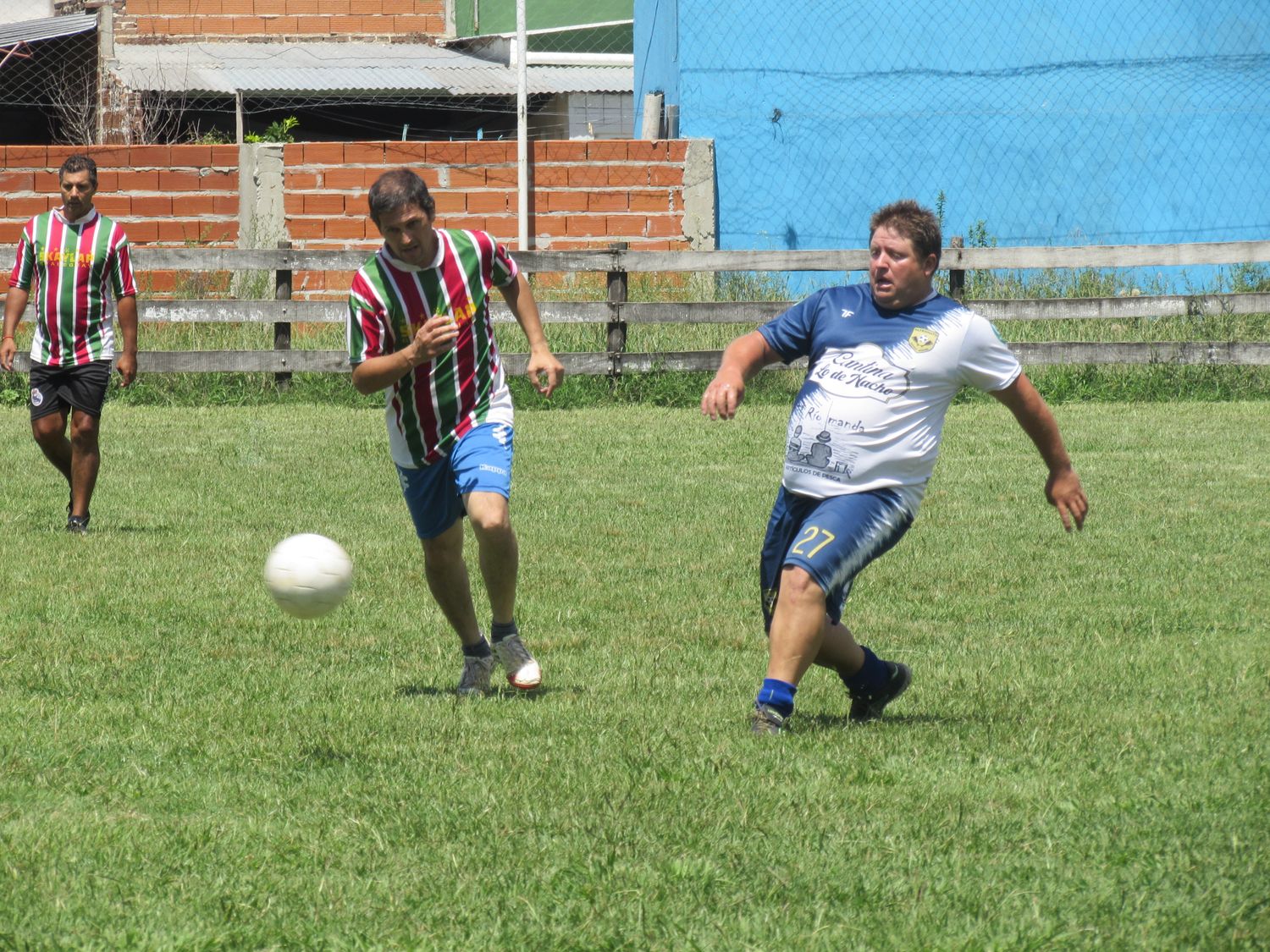 Resultados de la fecha 11 del fútbol señor en Yaguari