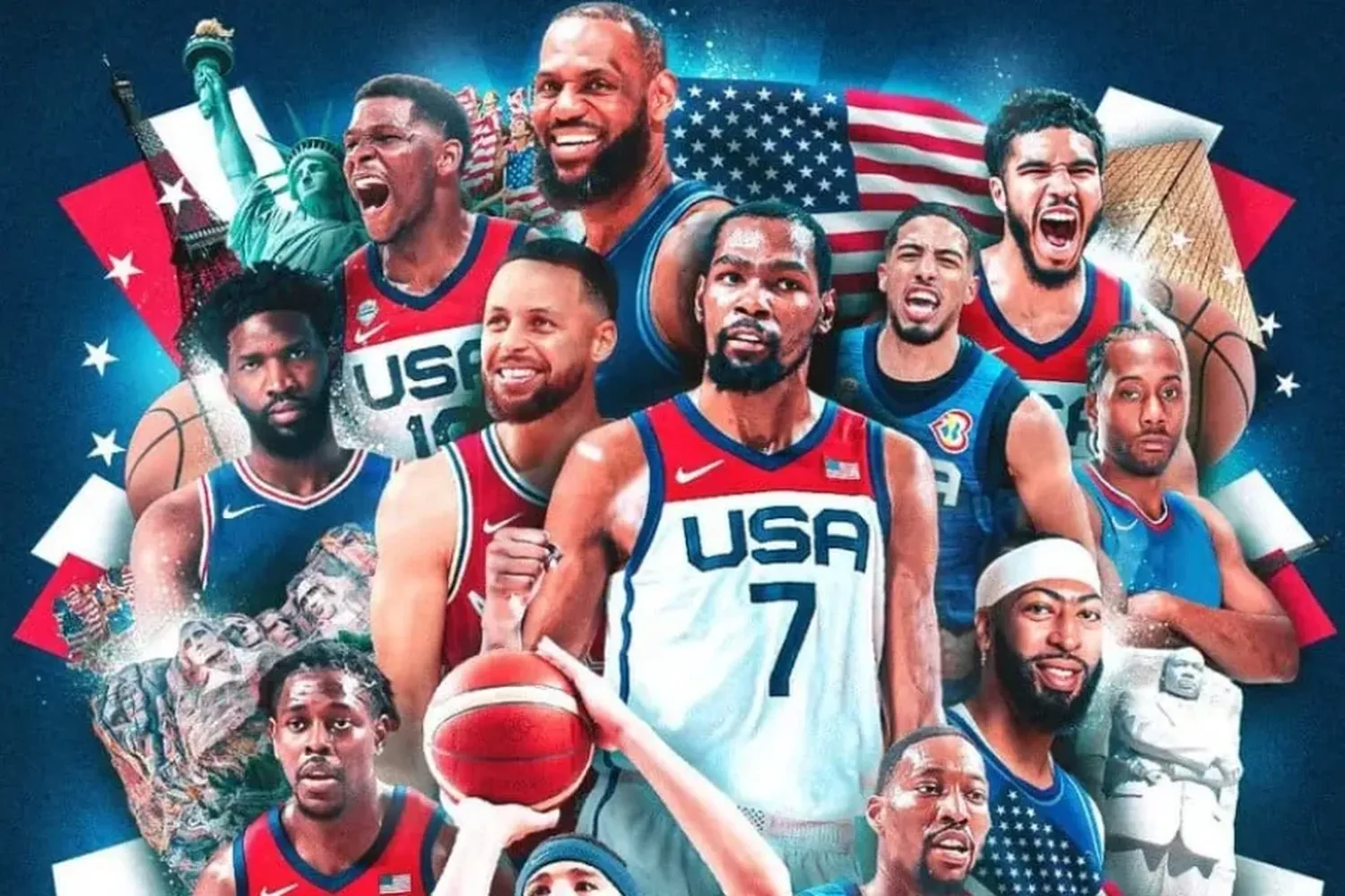 El Dream Team que llevará Estados Unidos a los Juegos Olímpicos de París 2024