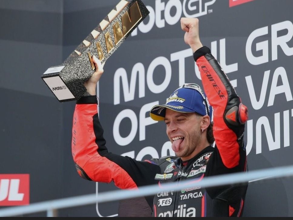 Marco Bezzechi, el mejor en el GP de Valencia en el cierre de la temporada 2025.Foto:EFE