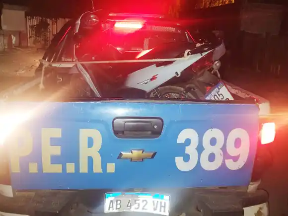 Secuestran una motocicleta con pedido de captura