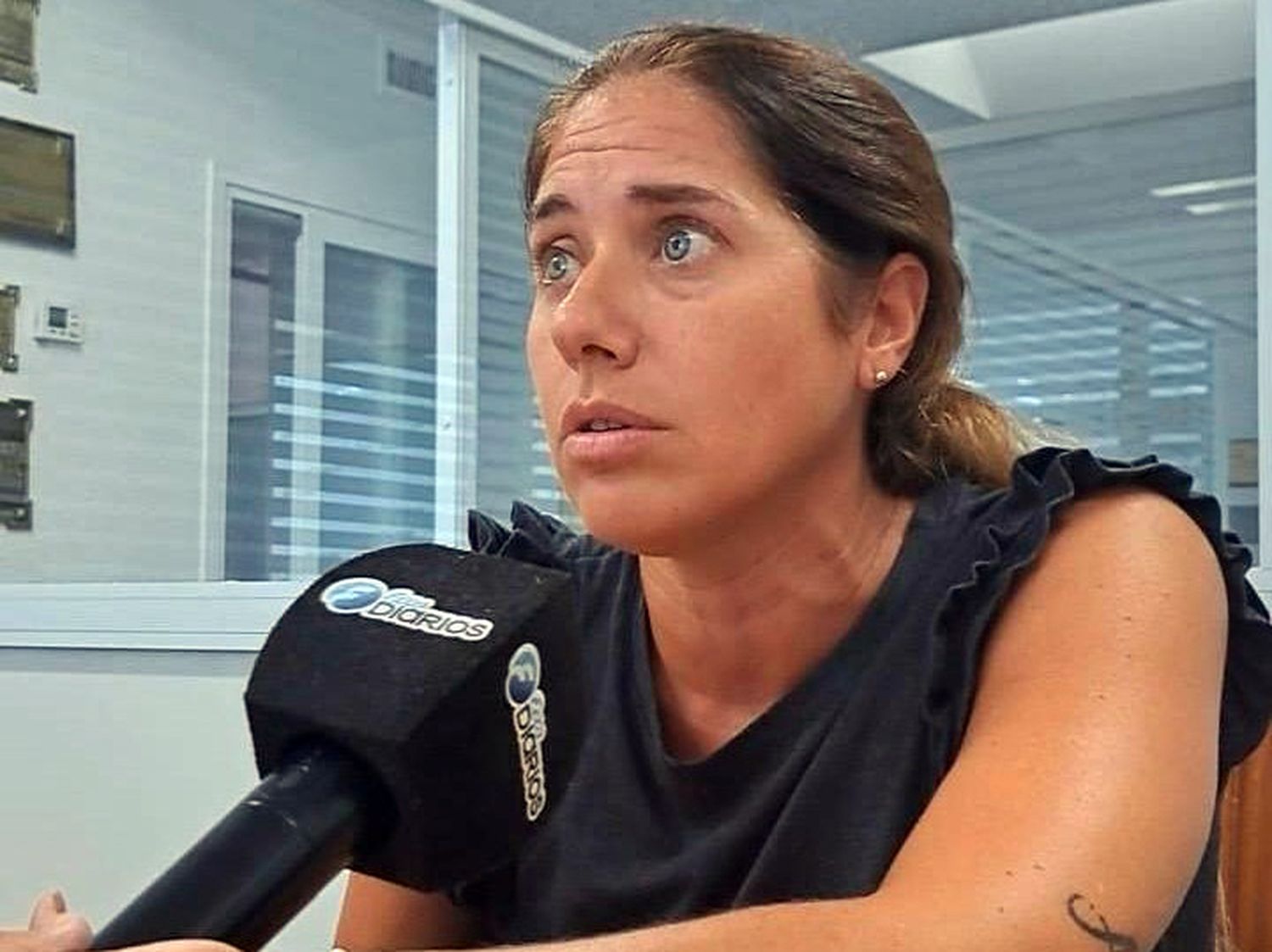 En Ecos Diarios. La consejera escolar, Jesica Arce