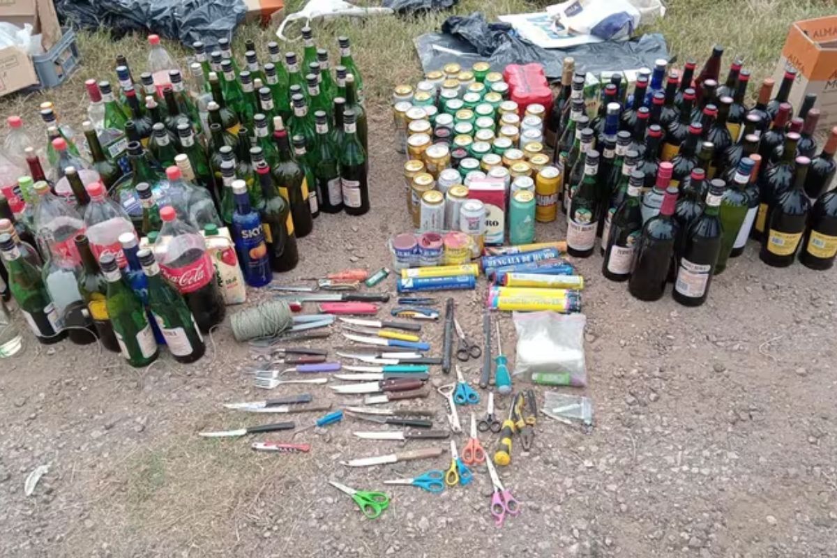 El operativo se llevó a cabo en la Ruta Nacional 8,