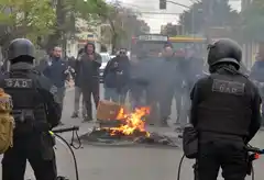 Enfrentamientos en la UTA: crónica de una jornada de tensión