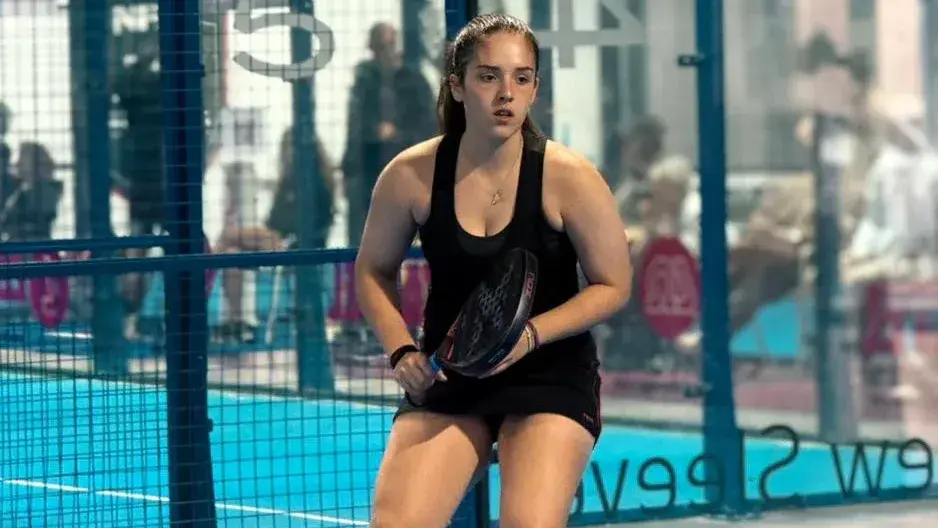 Felicitas Darboure y un buen momento en el pádel