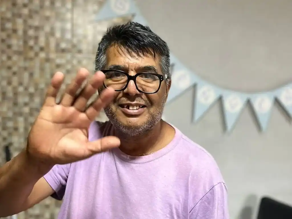 El pasado jueves le dieron el alta a Ricardo Saucedo y pudo regresar a su casa