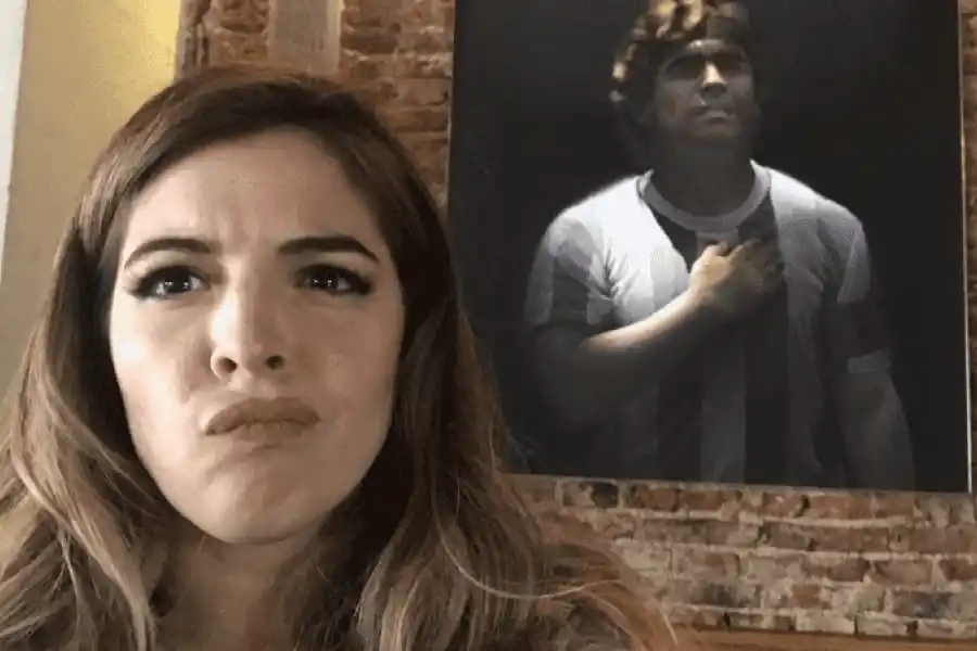 Dalma Maradona enojadísima porque no la dejaron entrar a ver al Nápoli: "El estadio tiene mi apellido"