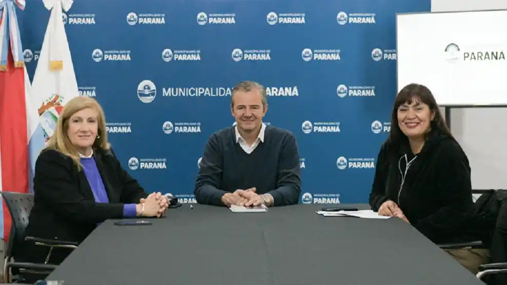 Destacan el trabajo entre el Municipio de Paraná y la Nación