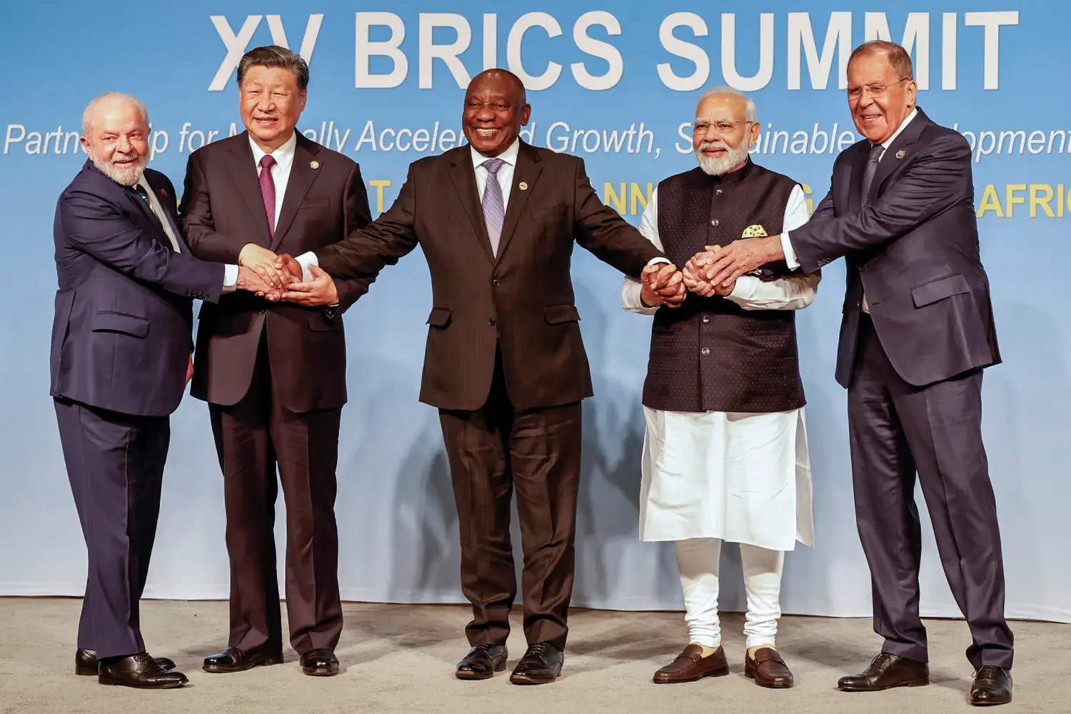 Los países Brics deliberan en Sudáfrica.