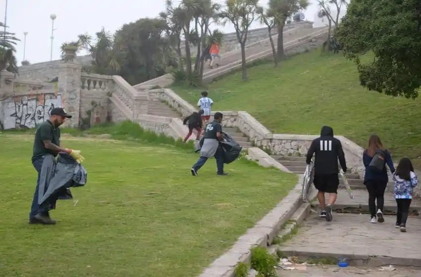 El Municipio realizó tareas de limpieza en el Arena Fest