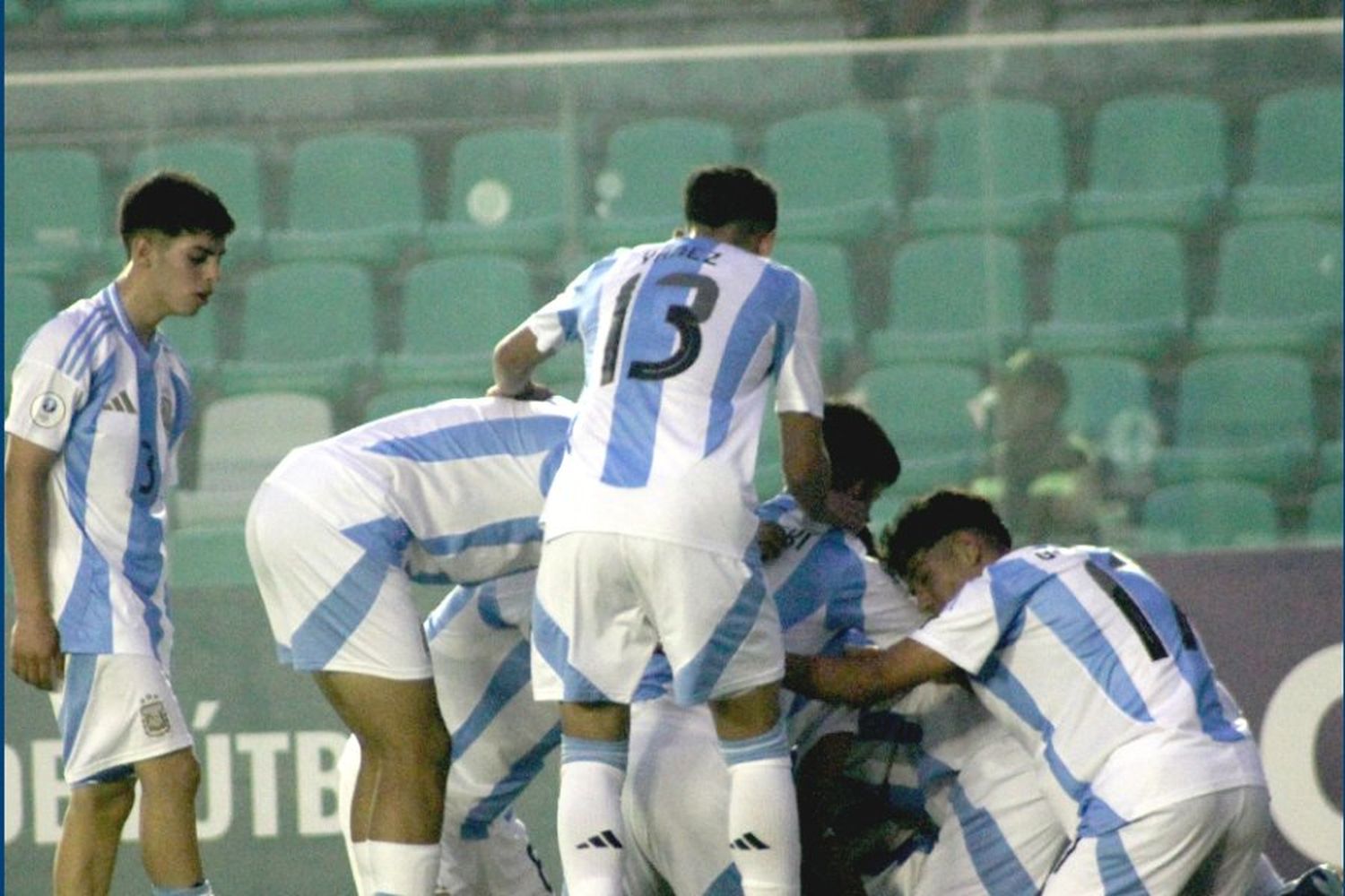 Argentina debutó con un triunfo en el Sudamericano Sub 15