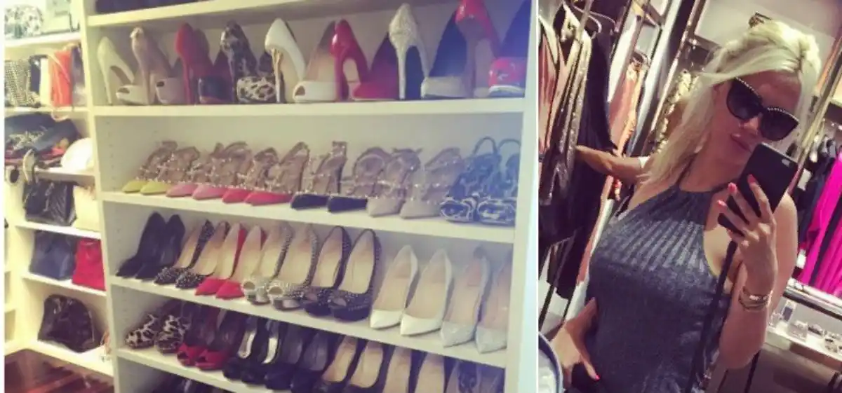 Wanda Nara vende zapatos y carteras usadas por 4 mil pesos