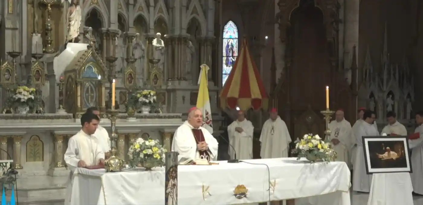 Misa aniversario por el primer año del fallecimiento del Papa Francisco