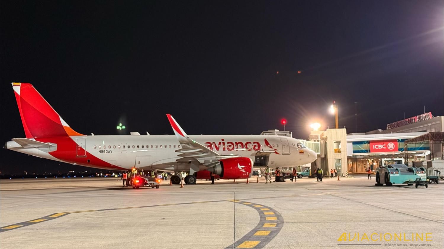 La llegada de Avianca a Córdoba en fotos