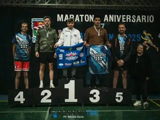 Luis Videla se impuso en la Maratón Aniversario de Aranguren