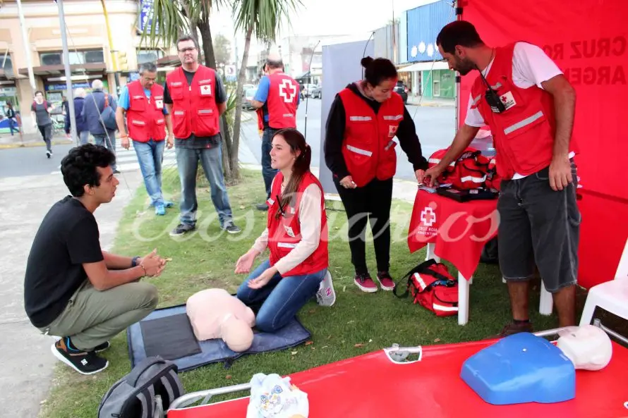 Celebraron el Día mundial de la Cruz Roja