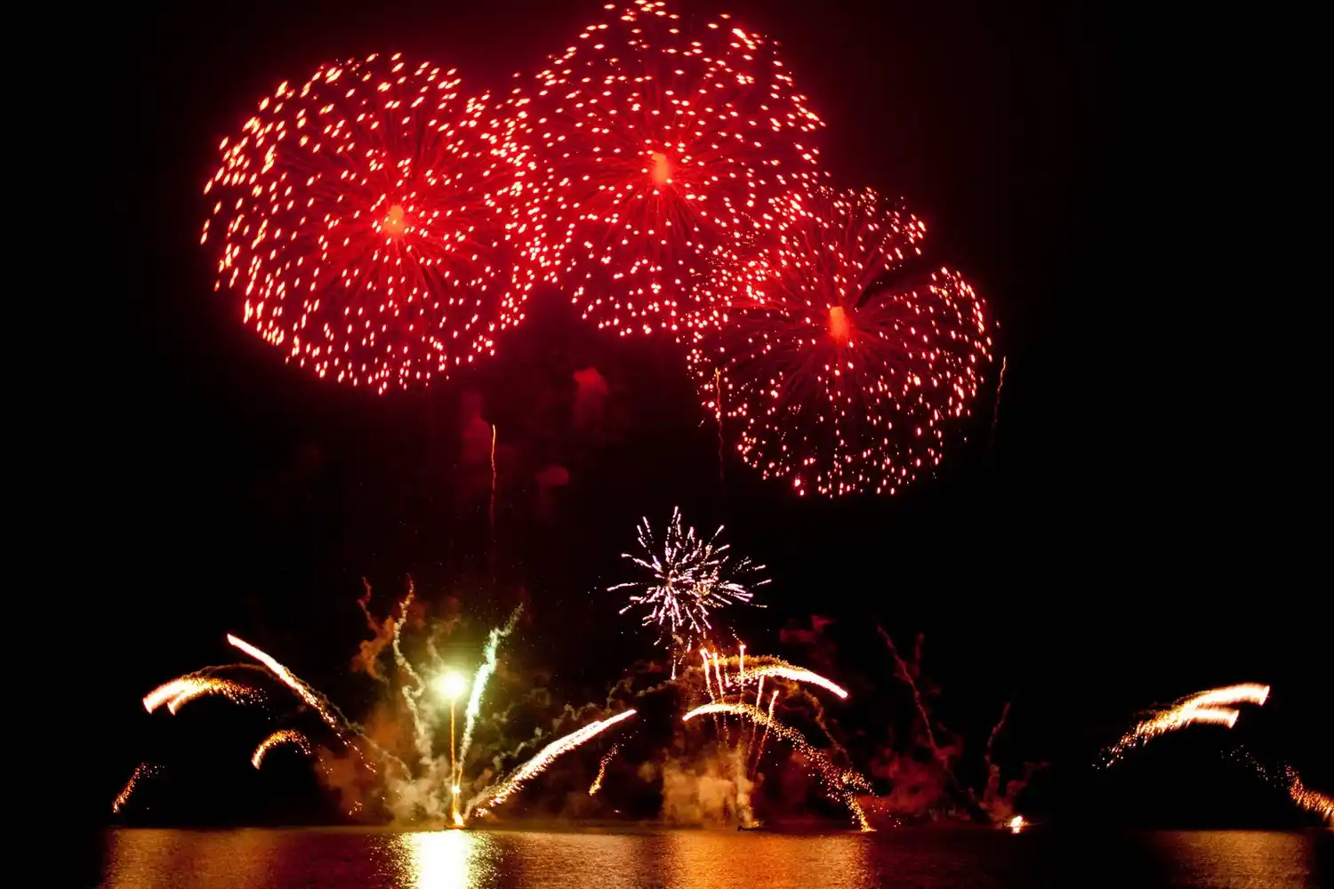 Festejos del año nuevo: hubo tres heridos por pirotecnia