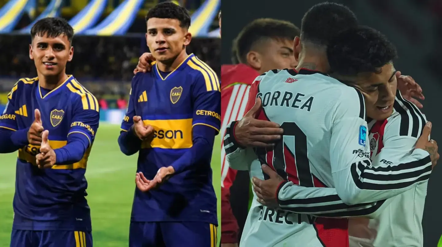 Boca vs. River, el clásico de los equipos más valuados en el mercado. Foto: IG@bocajrs/IG@riverplate