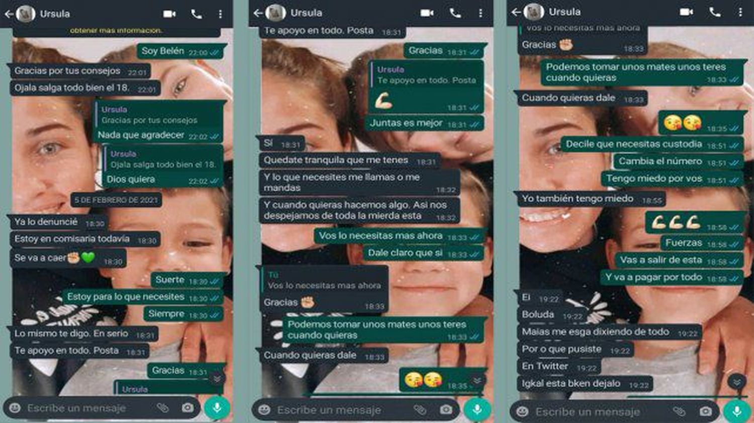 Femicidio en Rojas: publicaron mensajes de WhatsApp “me cagó a palos mal” y “me vi muerta”