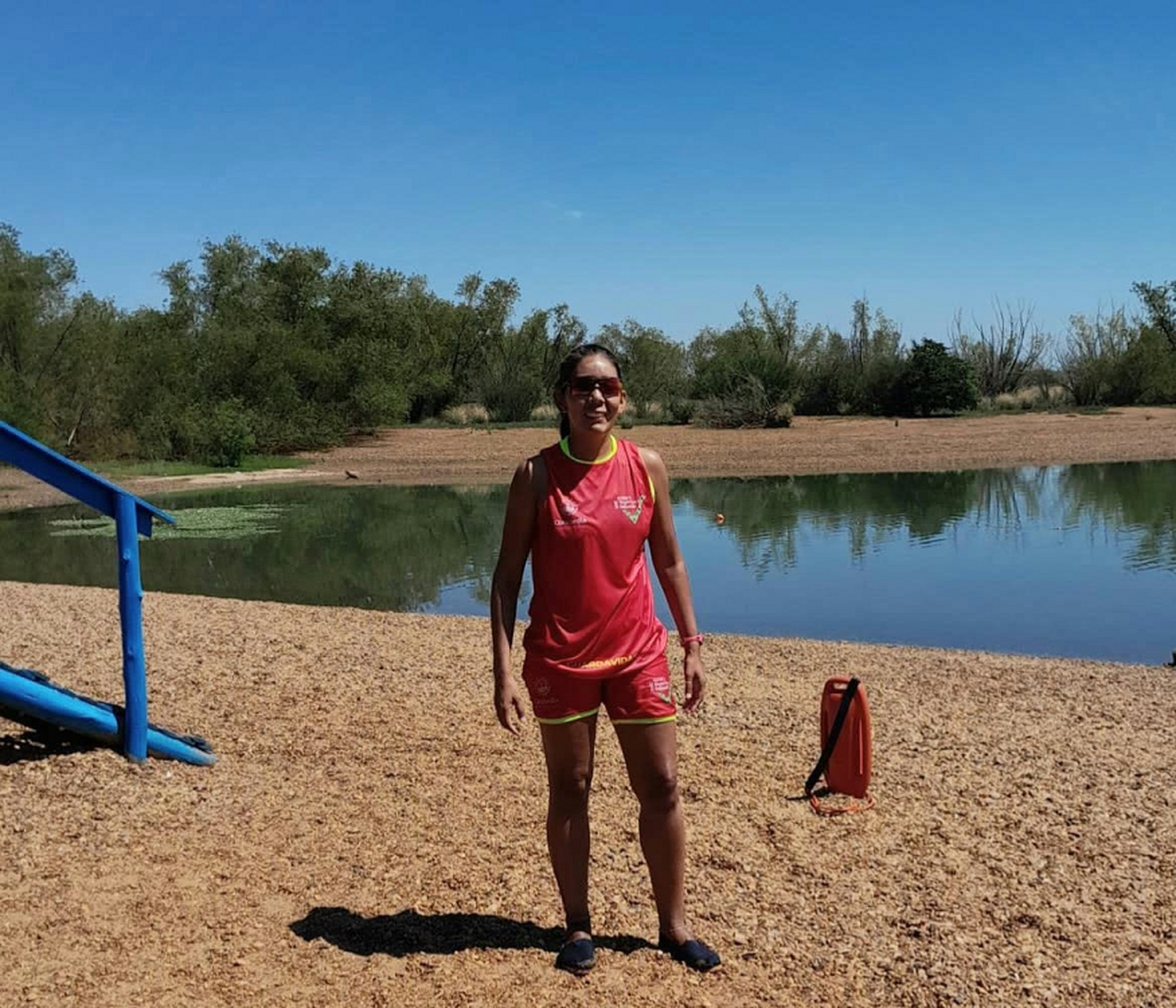 Guardavidas rescataron un niño de 4 años en el Lago de Salto Grande