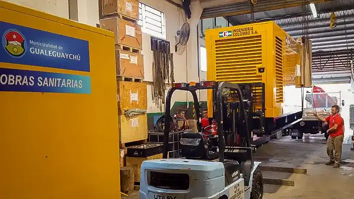 Instalan generadores para garantizar el agua ante los cortes de energía