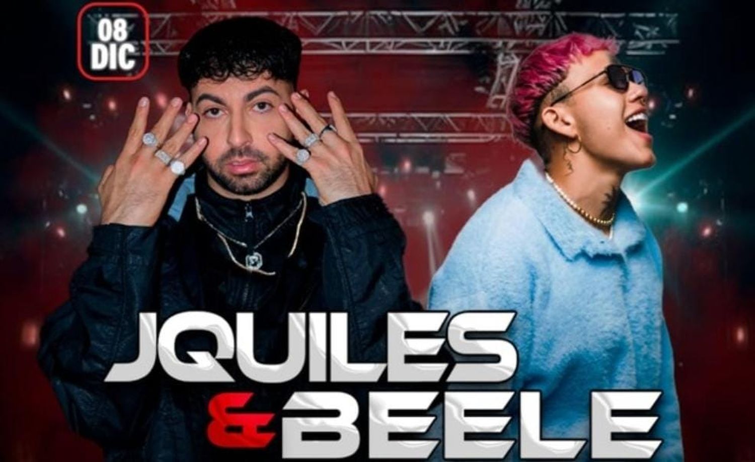 Justin Quiles y Beéle en concierto en la terraza del CCCT 08DIC
