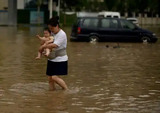 Así quedó la provincia China después de las peores lluvias en 1.000 años (+ Fotos)