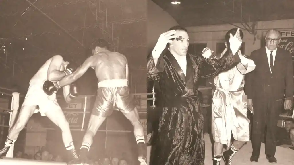 Nicolino Locche peleó en San Francisco (Gentileza: Archivo Gráfico y Museo Histórico - AGM)