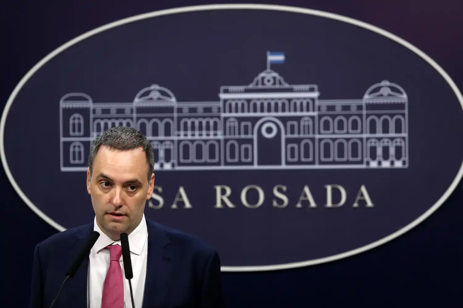 Manuel Adorni, vocero presidencial.
