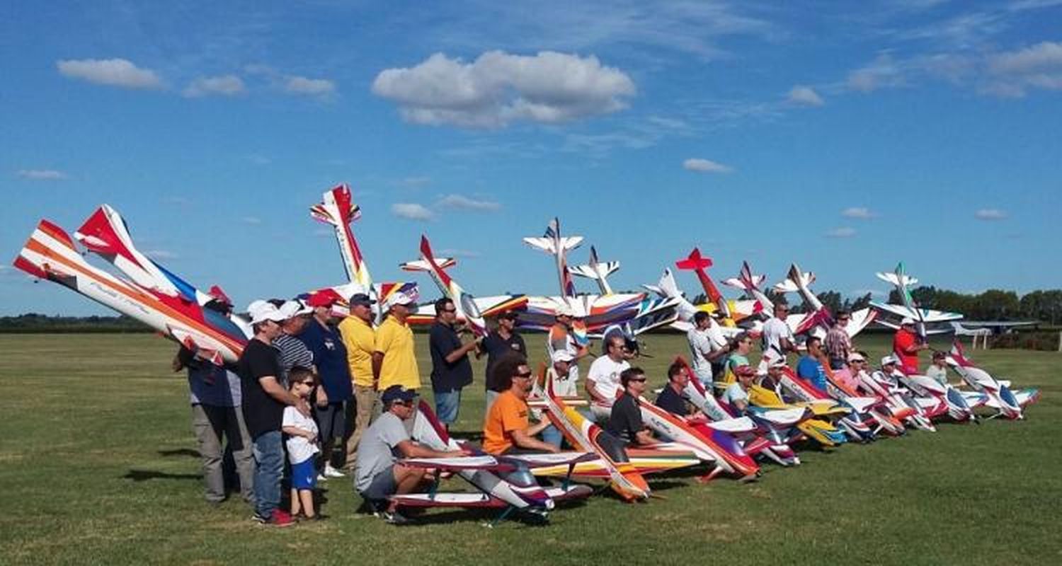 El Aeroclub recibió  un certamen F3A