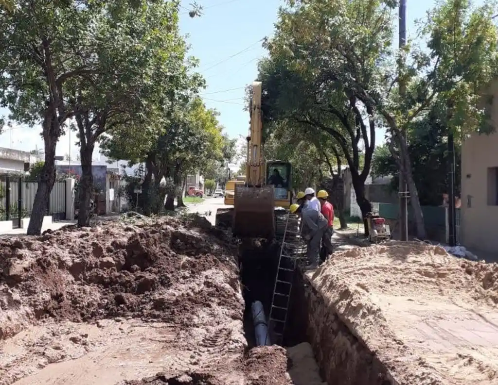 El Municipio recuerda los cambios por la renovación del colector cloacal en calle Tucumán (Ilustrativa)
