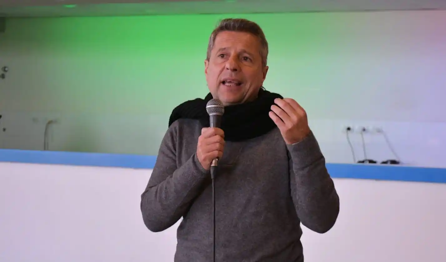 El intendente Damián Bernarte