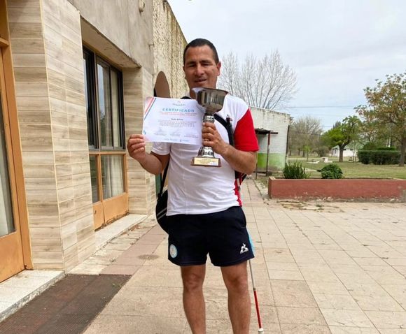 Silvio Velo se consagró campeón nacional de tenis en La Pampa
