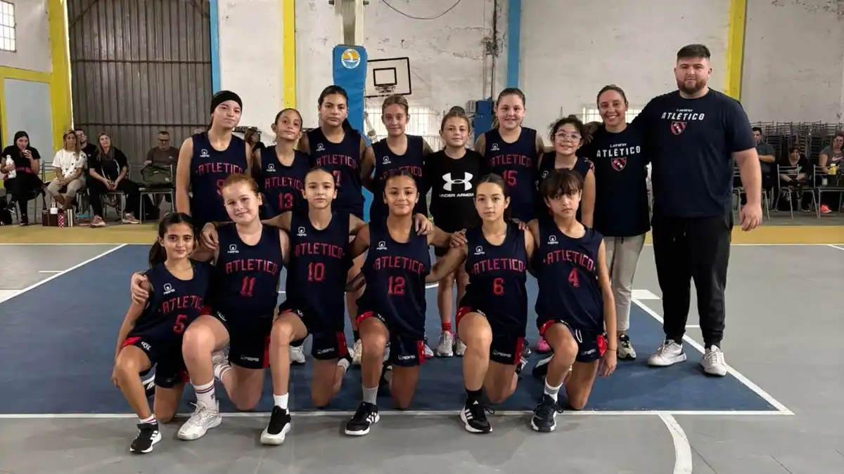 Atlético venció a Náutico en U13, mantienen el invicto y quedaron como líderes.