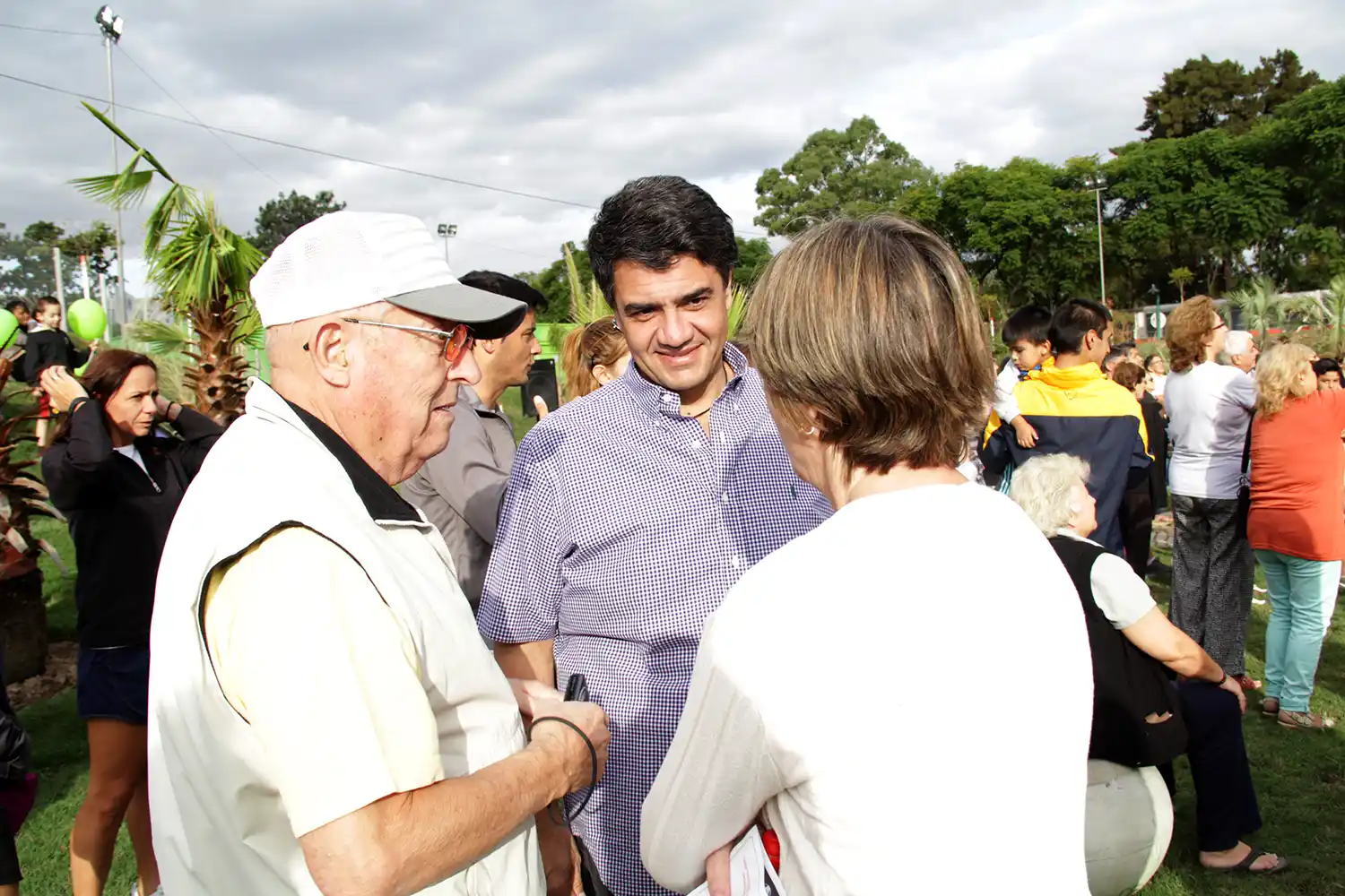Jorge Macri inauguró retén hidráulico contra inundaciones en Florida Oeste