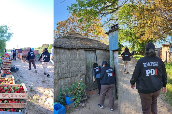 Rescataron a 42 personas en situación de explotación laboral y secuestraron armas, dinero y documentación - 1