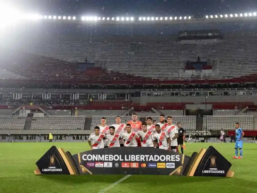 Un Monumental sin público lo espera a River en el primer partido de la Libertadores 2025.