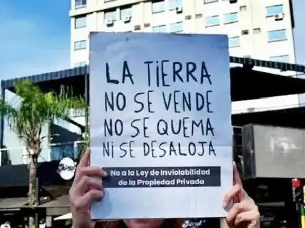 La CGT Formosa rechazó el fallo que dejó 
vigente la derogación de la Ley de Tierras