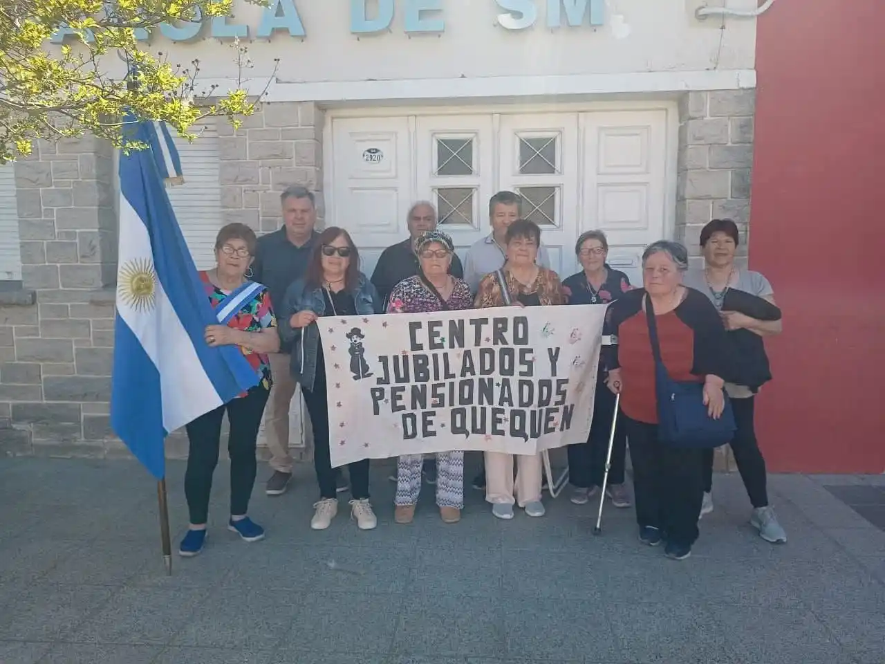 Integrantes. Del Centro de Jubilados y Pensionados de Quequén