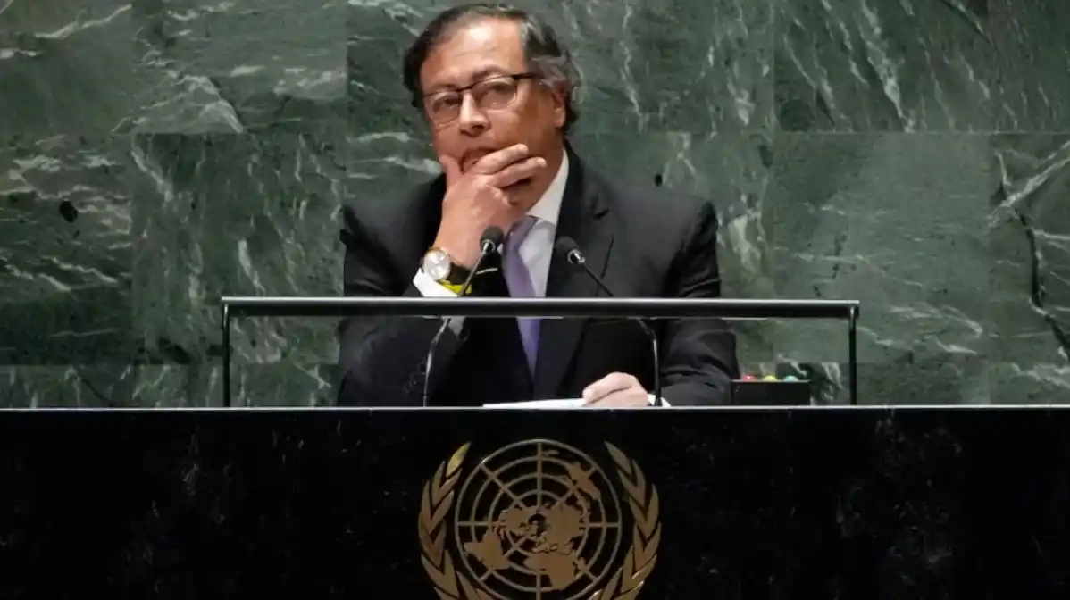 ¡AUXILIO! Petro pide en la ONU medidas financieras para ayudar a Colombia con acuerdos de paz