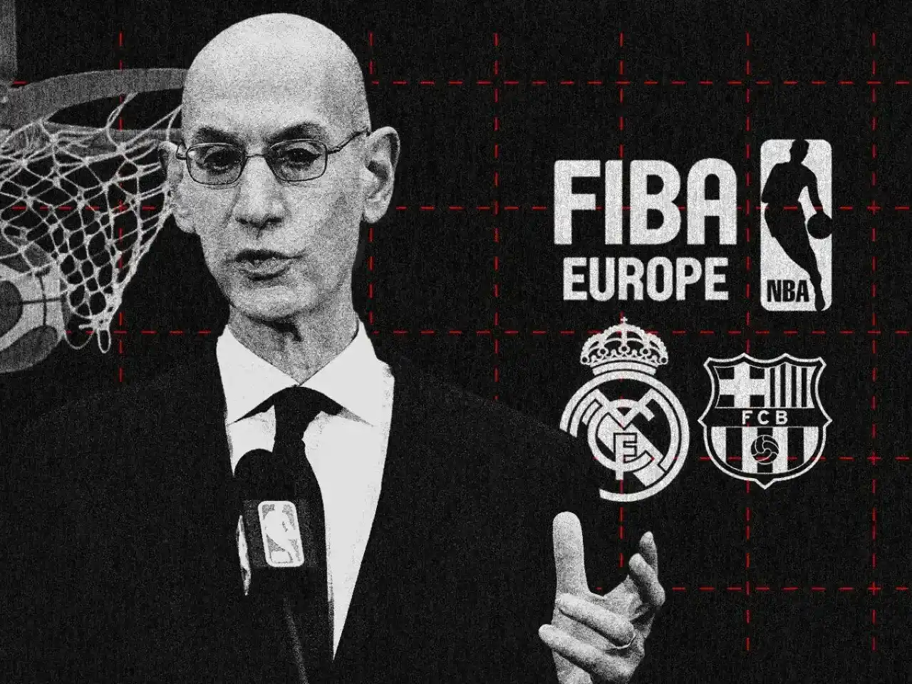 La NBA desembarca fuerte en Europa con varios partidos en los próximos años.Foto:Diseño EE