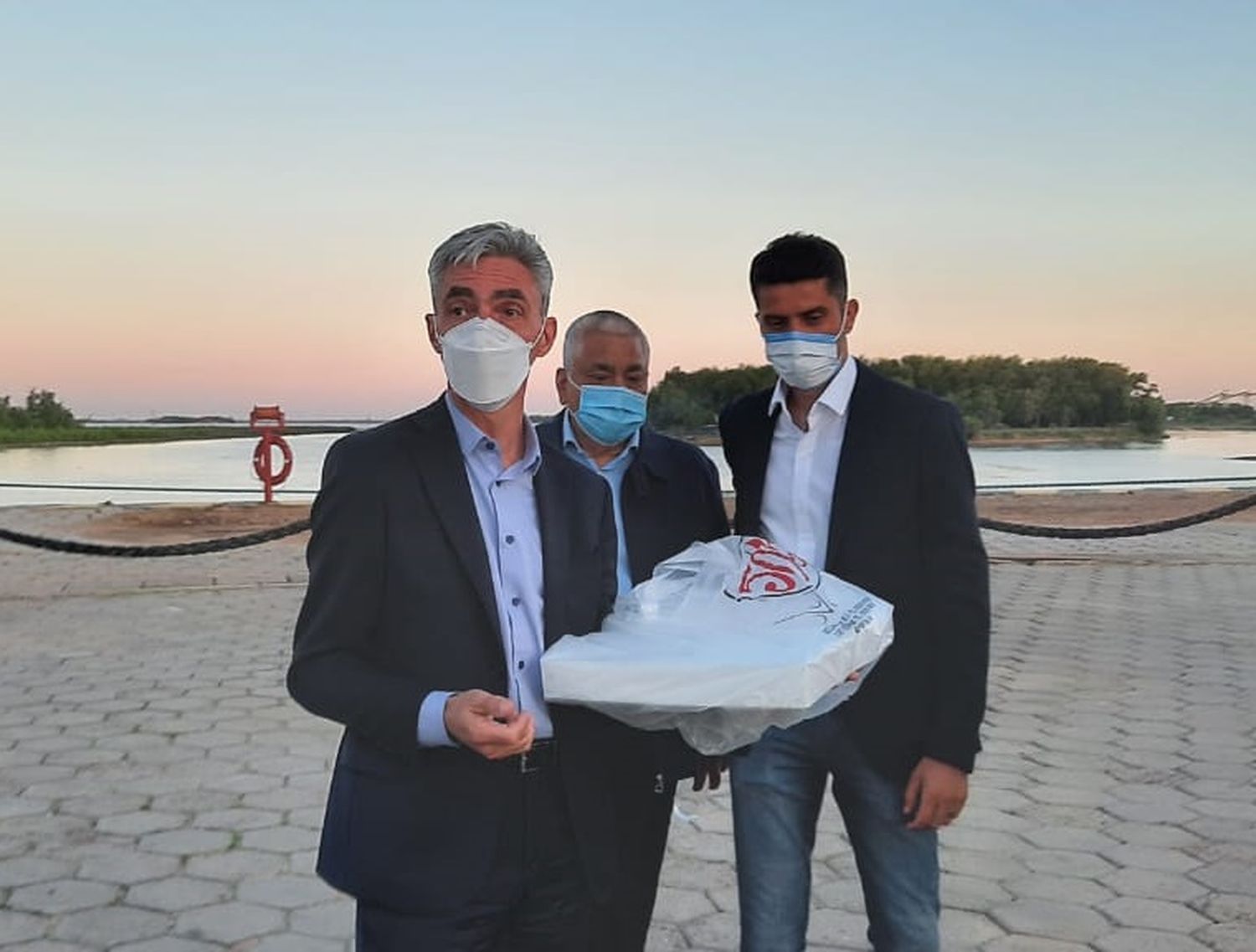 Murió Mario Meoni: la última vez que estuvo en San Pedro encabezó un acto en el puerto y anunció obras millonarias