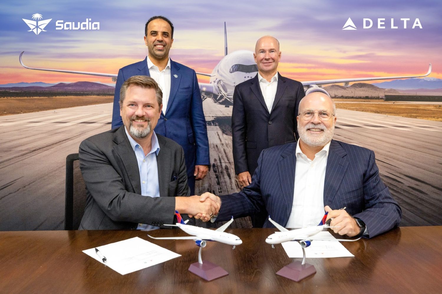 Delta Air Lines y Saudia implementan un acuerdo de código compartido