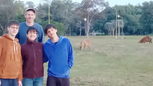 El peligro potencial de acercarse a los carpinchos, o capibaras