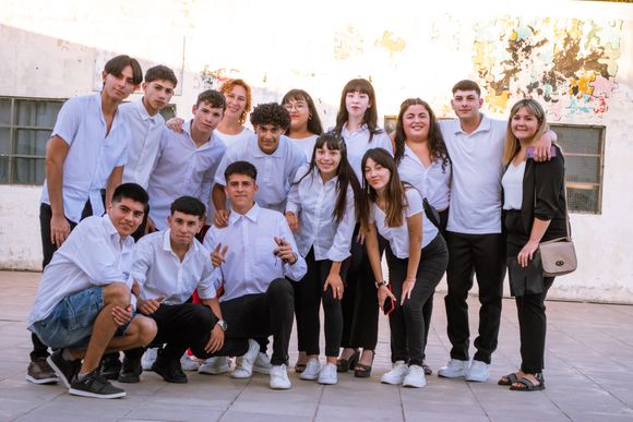 Egresados 2024 de la Escuela Secundaria N°12
