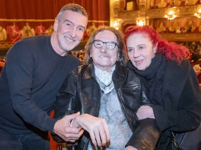 Charly García y Julio Bocca compartieron una noche inolvidable en el Teatro Colón