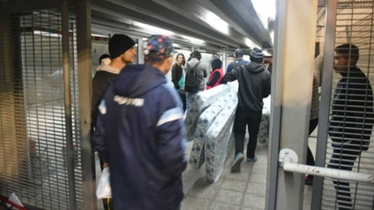 Personas en situación de calle fueron alojadas en el Estadio Municipal
