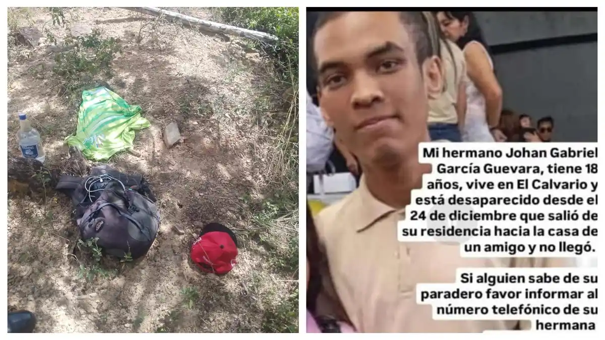 Estaba desaparecido y encontraron su cuerpo en una zona boscosa: la triste historia de Johan García
