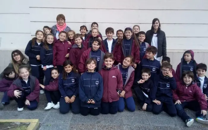 Con entusiasmo, alumnos del Danés visitaron Ecos Diarios