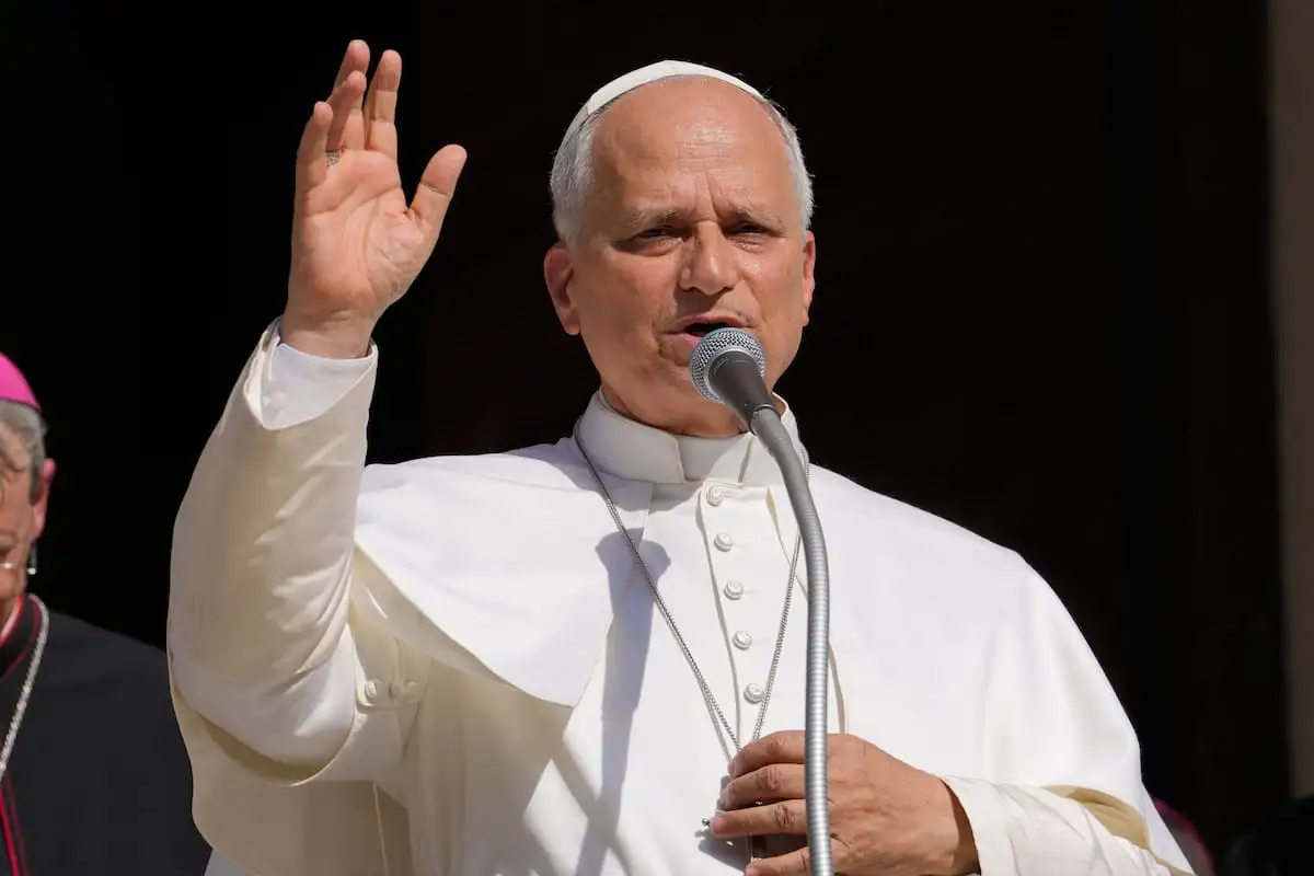 El papa León XIV.