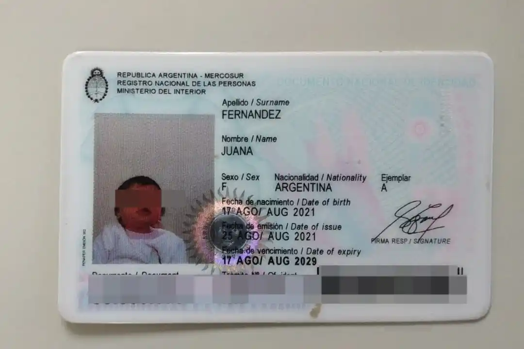 Encontraron DNI de Juana Fernández